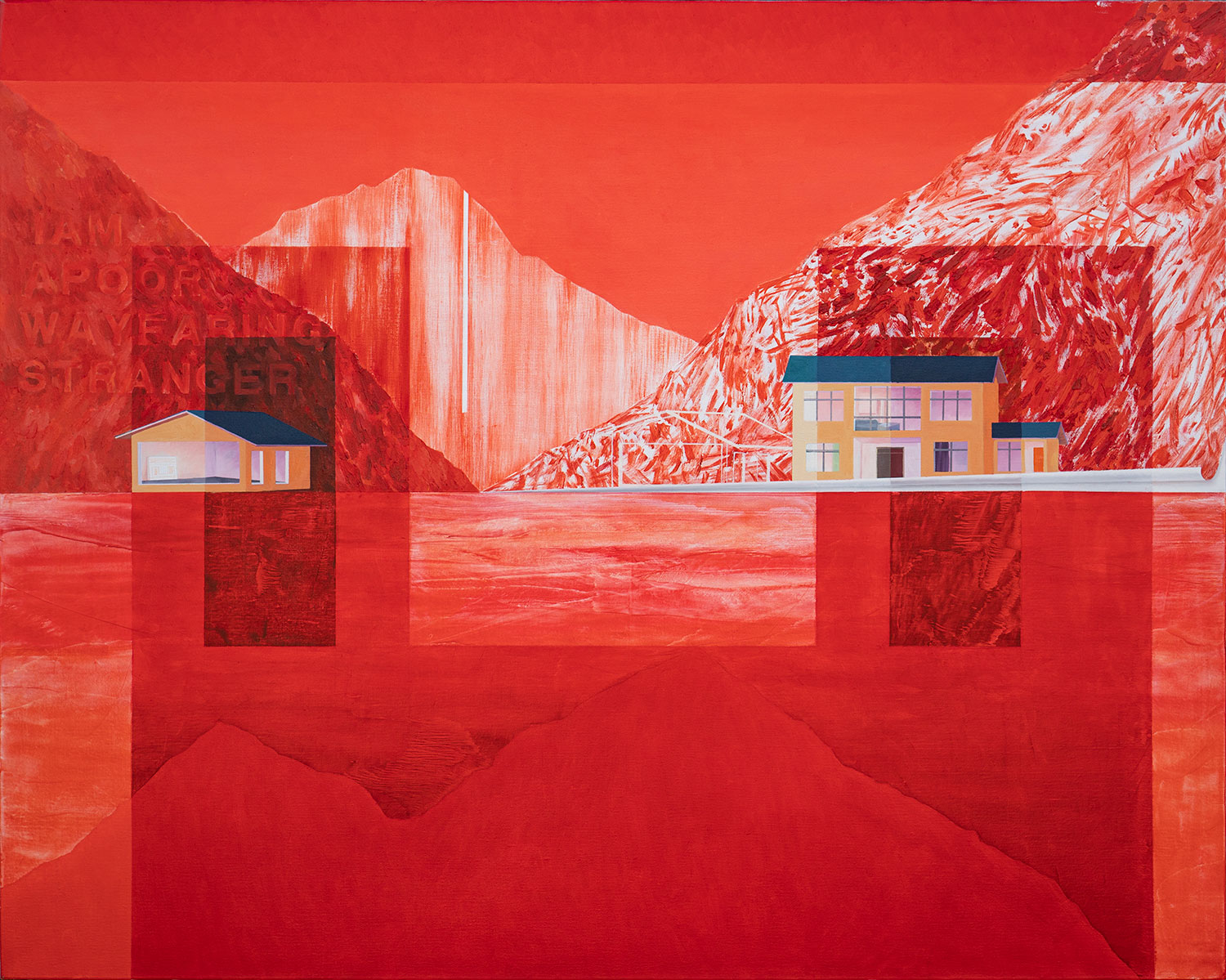 无题 布面油彩 120x150cm 2022