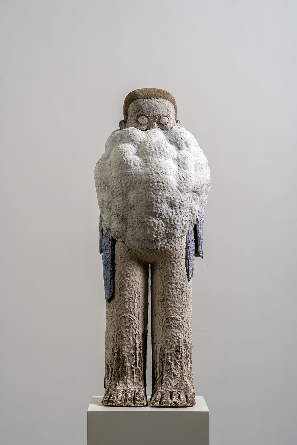 窥云 陶 39x20x113cm 2024
